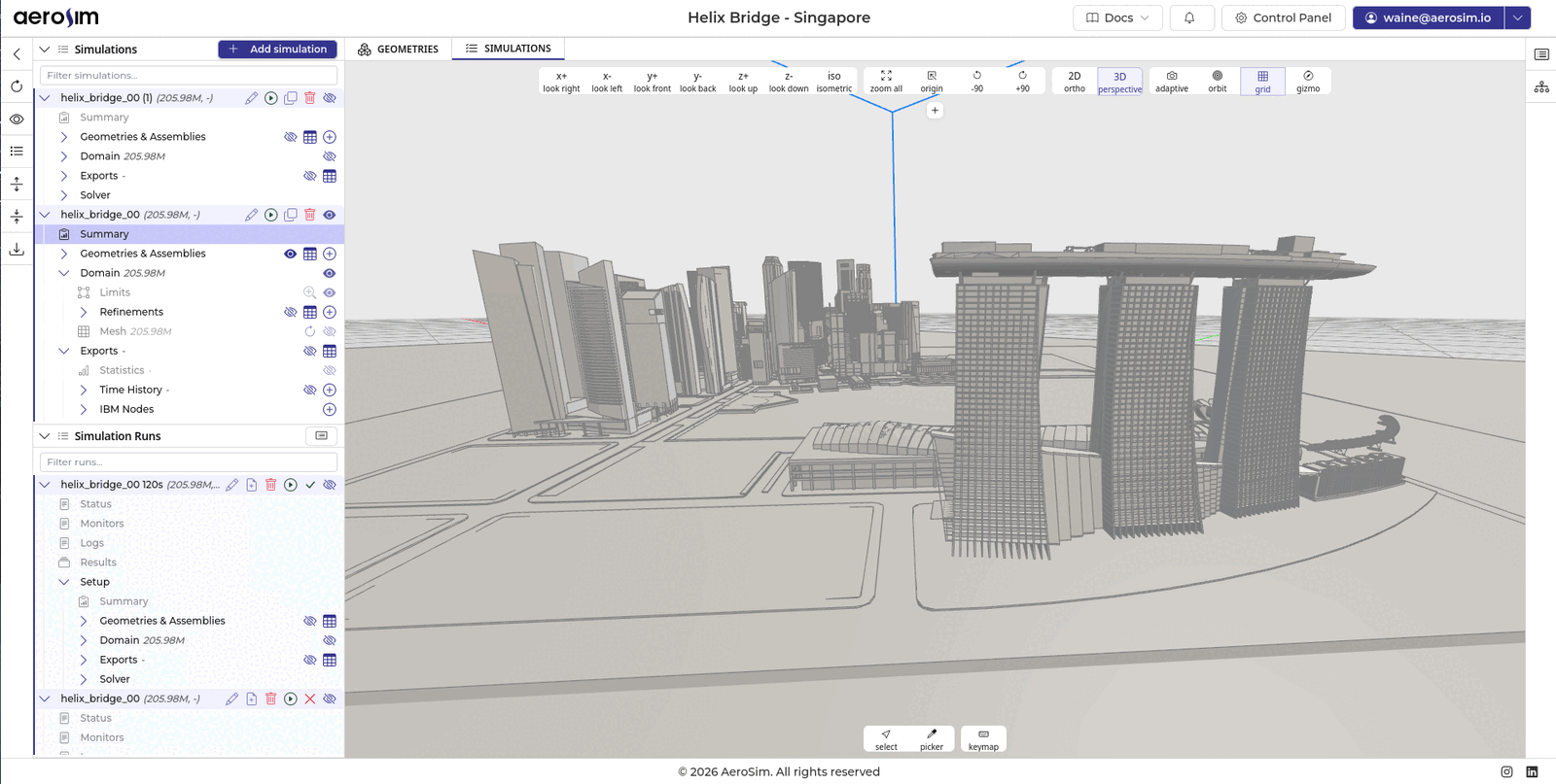 Setting up an urban wind study in the AeroSim solver